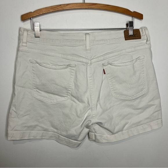 Levi’s white 515 shorts size 14 - Picture 4 of 6